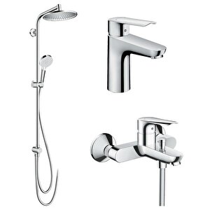 Logis Ve Crometta S240 Banyo Batarya Seti