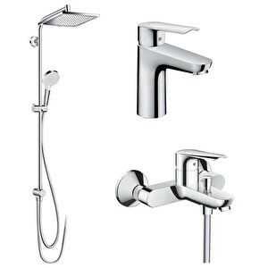 Logis Ve Crometta E240 Banyo Batarya Seti