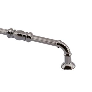 Mobilya Mutfak Dolabı Çekmece Dolap Kapak Kulpu Kulbu Füme 128 Mm Metal Kulp