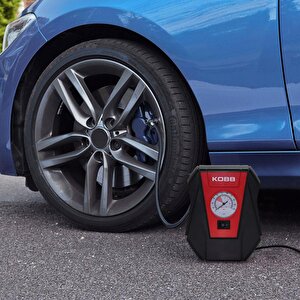 Kobb Kb100 12volt 100 Psi Analog Göstergeli Hava Lastik Şişirme Pompası