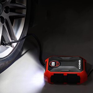 Kobb Kb200 12volt 150 Psi Ayarlanabilir Dijital Basınç Göstergeli Hava Lastik Şişirme Pompası