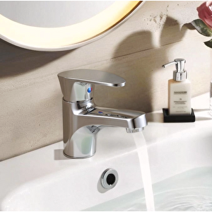 Lavabo Bataryası Mini Model Krom