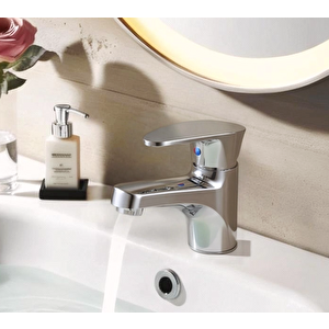 Polyfit Lavabo Bataryası Mini Model Krom