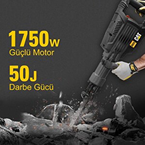 Cat Dx29 1750watt 50 Joule Profesyonel 30mm Hex Kırıcı