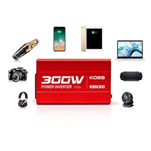 Kobb Kbn300 12v/220v 300watt Modifiye Sinüs Dönüştürücü İnvertör