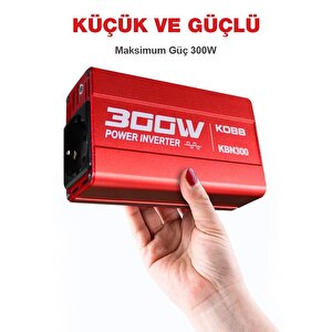 Kobb Kbn300 12v/220v 300watt Modifiye Sinüs Dönüştürücü İnvertör