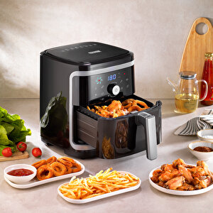 Thermochef Xl Airfryer/sıcak Hava Fritözü-siyah