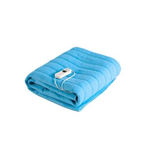 Comfort | Çift Kişilik Elektrikli Battaniye | Elekrikli Yatak Isıtıcı Mavi