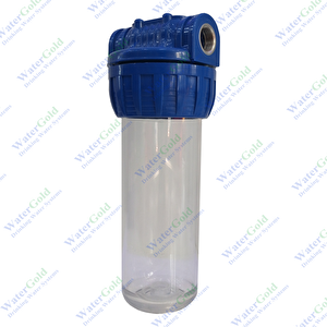 Daire Sayaç Girişi Su Arıtma Filtre Kabı Boş Housing 10" Inç