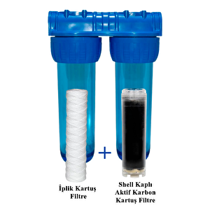 Pislik Çamur Tortu Temizleyici Koku Önleyici İplik Filtre 10" Inç