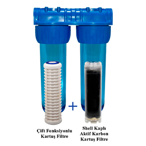 Koku Ve Tat Önleyici Su Arıtma Cihazı Filtre 10" Inç