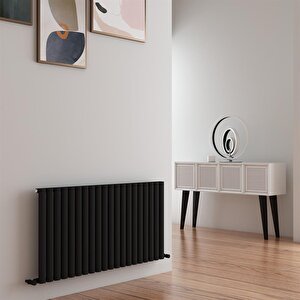 Tallis Alüminyum Radyatör 60x119cm Kumlu Siyah
