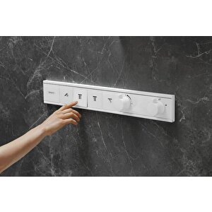 Rainselect Termostatik Ankastre Banyo Bataryası 4 Çıkış Beyaz