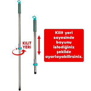 Yer Si̇leceği̇ 50 Cm Çek Çek Çekpas Cam Si̇leceği̇ Mop