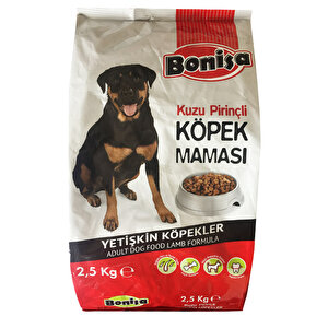 Bonisa Kuzu Etli Pirinçli Köpek Maması 2.5 Kg