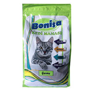 Bonisa Gurme Kedi Maması 2.5 Kg