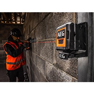 Aeg Clr215b-2 Red Çizgili Lazer Metre - 4935472252