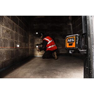 Aeg Clr215b-2 Red Çizgili Lazer Metre - 4935472252