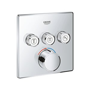 Ankastre Banyo Bataryası 3 Çıkışlı Smartcontrol Krom - 29149000