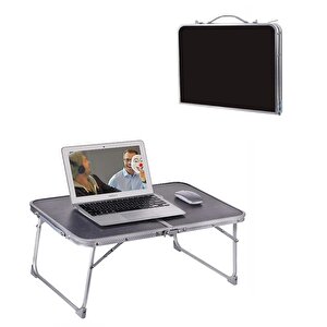 katlanır notebook laptop çalışma sehpası pratik çantalı kamp piknik masa 60x40cm