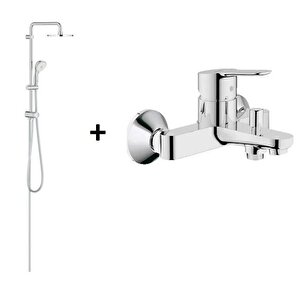 Duş Seti (duş Rustik Kolonu + Banyo Bataryası) - 23605000set1