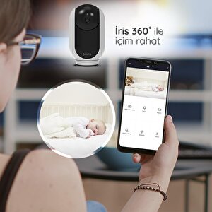 Bilicra Bebek Seti - Thermo-bi Akıllı Sıcaklık Ölçer Ve Irıs 360° Akıllı Kamera