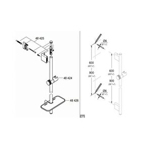 Grohe Rai̇nshower Smartacti̇ve 130 Sürgülü Duş Seti̇ 3 Akişli - 26548000