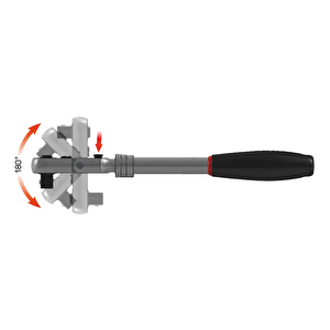 Würth Mafsallı Teleskobik Cırcır 1/2"294-432mm