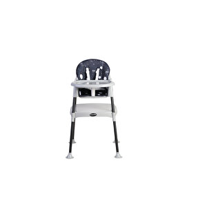 Moni̇ta Mama Sandalyesi Pedli Çalışma Masalı Gri /Antrasit Mnt02
