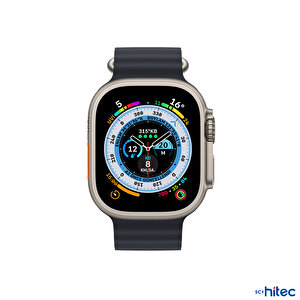 Schitec Watch S8 Ultra Max 2023 Android İos Uyumlu Akıllı Saat Siyah