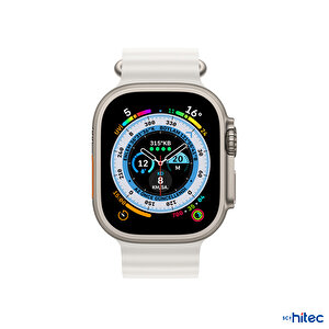 Schitec Watch S8 Ultra Max 2024 Android İos Uyumlu Akıllı Saat Beyaz