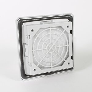 Plasti̇m Pfi1000 Ip54 Fi̇ltreli̇ Fan Menfezi̇ (120x120 Mm)