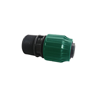Kilitli Dıştan Dişli Adaptör 32x11/4" Düz