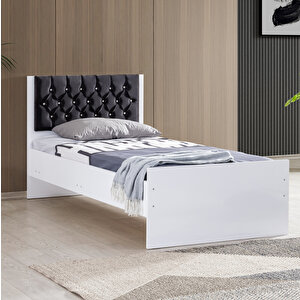 Genç Odası, White Genç Odası Takımı -3 Kapaklı Dolap, Karyola, Komodin, Şifonyer