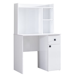 Genç Odası, White Complex Yavrulu Ranza + Çalışma Masası + 4 Kapaklı Dolap