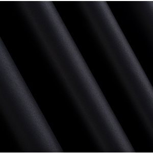 Siyah Blackout Fon Perde Kuşgözü Rustik Dikim 100x240 cm