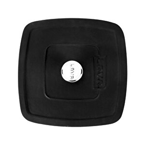 Lava Döküm Kare Izgara Pres Metal Tepe Kulp Ölçü 21x21cm.