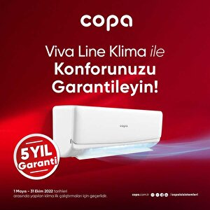 Montaj Dahil Viva Line R32 12000 Btu A++ Dc İnverter Klima