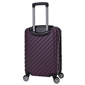 Elatae Kabin Boy Valiz Mor Pro Abs 1001