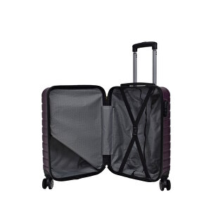 Elatae Kabin Boy Valiz Mor Pro Abs 1001