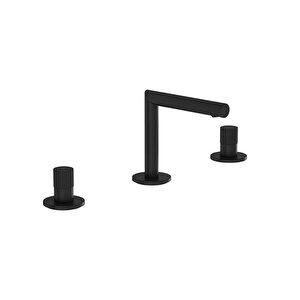 Vitra Origin 3 Delikli Lavabo Bataryası Mat Siyah A4258336wtc Gümüş