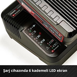 Einhell Kraftixx Lithıum-ion Batarya Teknolojisi Şarj Aleti Yedek Batarya Şarj Makinesi 1,5Amp 2,0 Amp 2,5 Amp 3.0 amp Pil Şarj