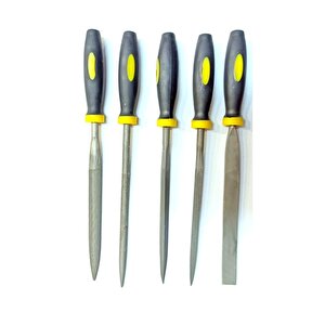 5 Adet Metal Ahşap 180 Mm Eğe Seti
