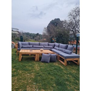 Ahşap Flower Bahçe