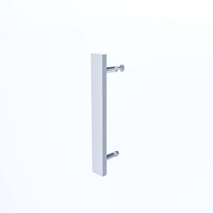 Si̇lver Castor 6mm Reflekte Cam 2 Sabit 2 Sürgü İki Duvar Arası Duşakabin 163 cm