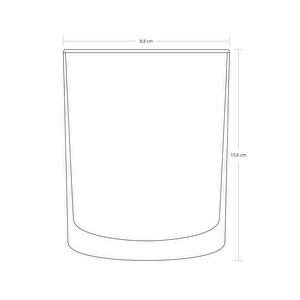 Paşabahçe Timeless Su Meşrubat Kokteyl Bardağı 4 Parça Viski Bardağı 420cc 520414