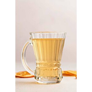 Lav Venüs Kulplu Çay Bardak - 6 Lı Kulplu Çay Bardağı