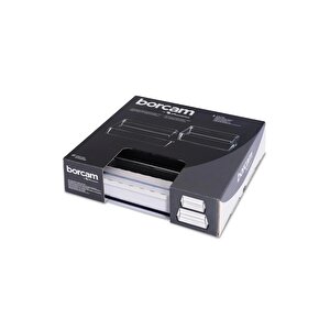 Premium Borcam Seti - 2 Li Dikdörtgen Borcam Takımı Özel Seri