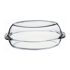 59052 Borcam Büyük Oval Kapaklı Tencere