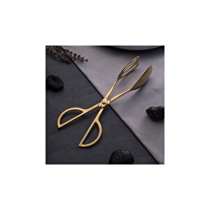 Servis Maşası Titanyum Gold Makas Maşa